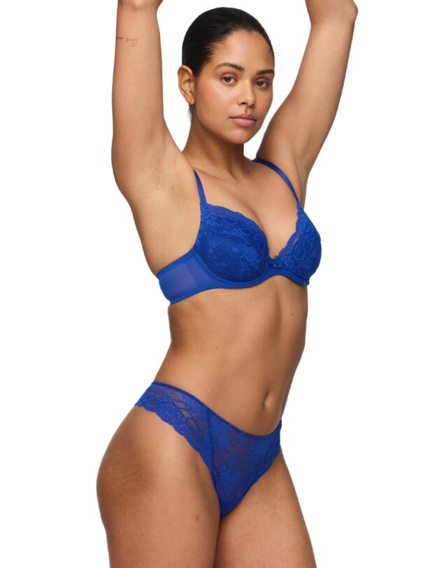 Marie Jo Melipha Push-Up Bra Blue Print 