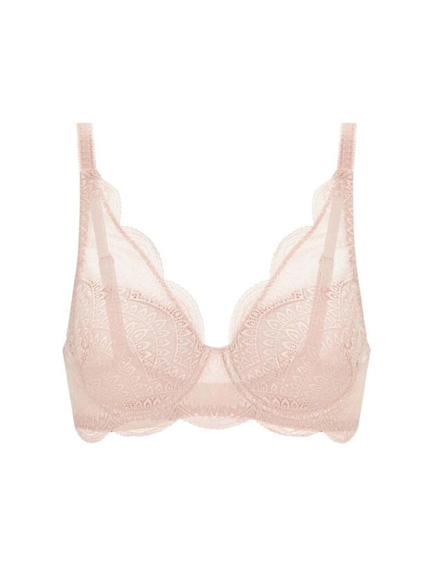 Simone Perele Karma Squared Neckline Spacer Bra Peau Rosée
