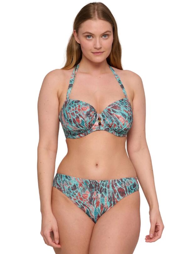 Prima Donna Swim Riyad Full Cup Bikini Top Turquoise Seas