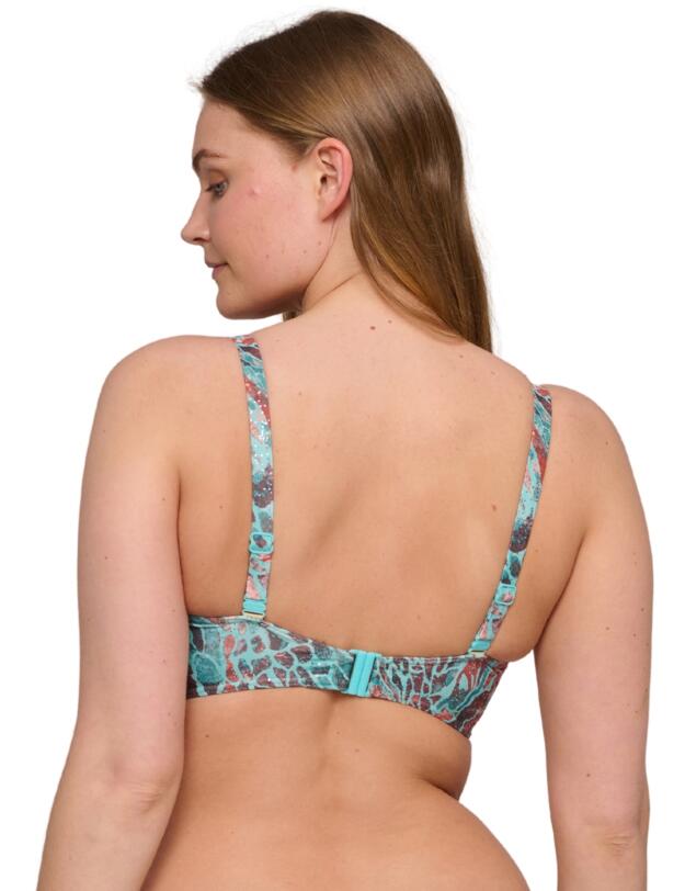 Prima Donna Swim Riyad Full Cup Bikini Top Turquoise Seas
