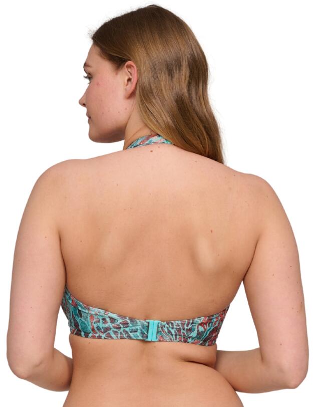 Prima Donna Swim Riyad Full Cup Bikini Top Turquoise Seas