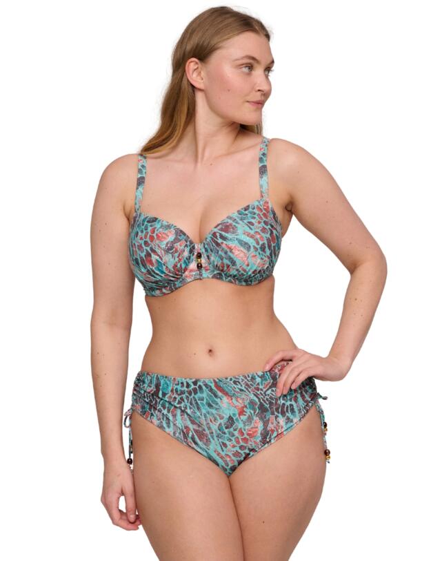 Prima Donna Swim Riyad Full Cup Bikini Top Turquoise Seas