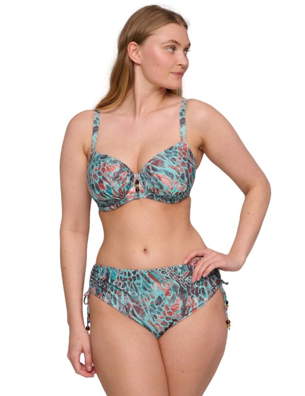 Prima Donna Swim Riyad Full Ropes Bikini Briefs Turquoise Seas