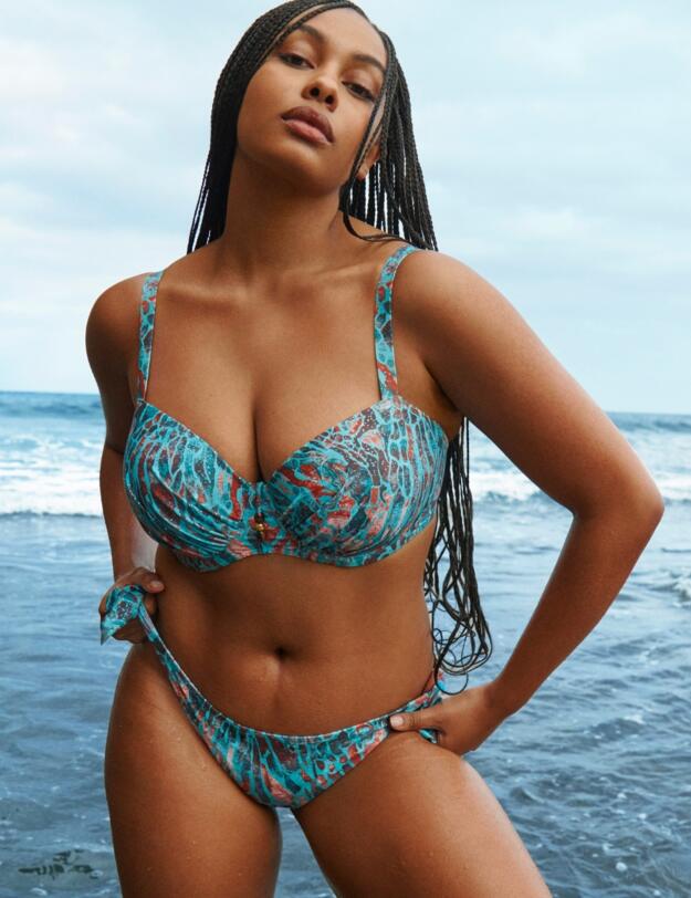 Prima Donna Riyad Waist Ropes Bikini Briefs Turquoise Seas