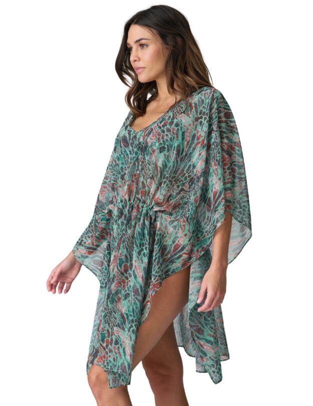 Prima Donna Swim Riyad Swimwear Kaftan Turquoise Seas
