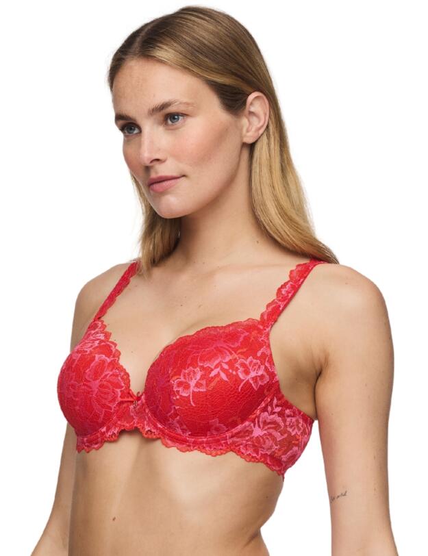 Marie Jo Manyla Padded Heartshape Bra Pixie Red