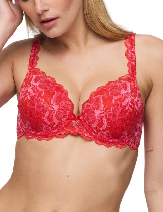 Marie Jo Manyla Padded Heartshape Bra Pixie Red