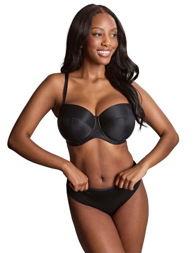 Panache Alice Strapless Bra Black