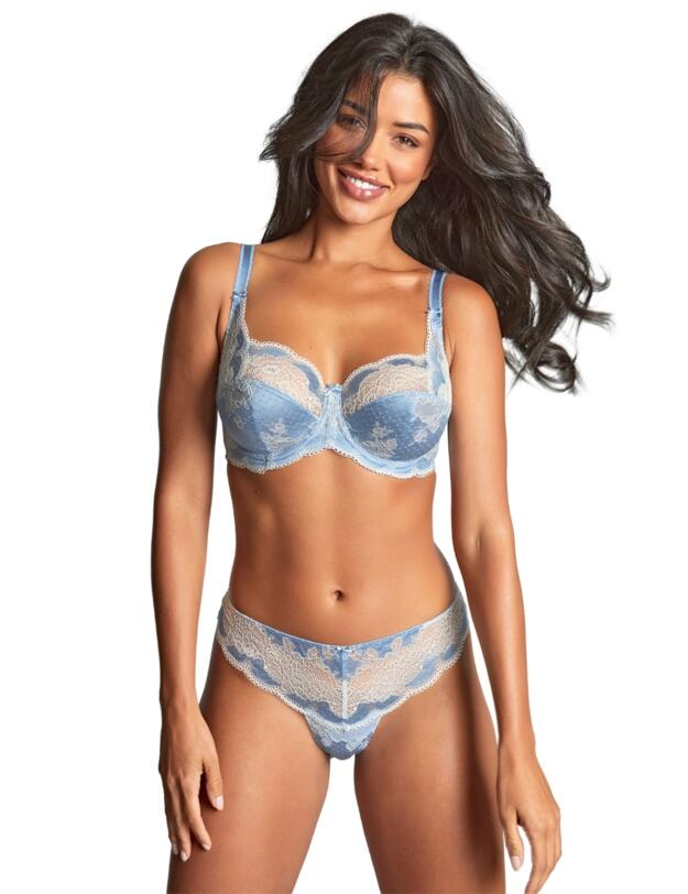 Panache Clara Full Cup Bra Dusky Blue