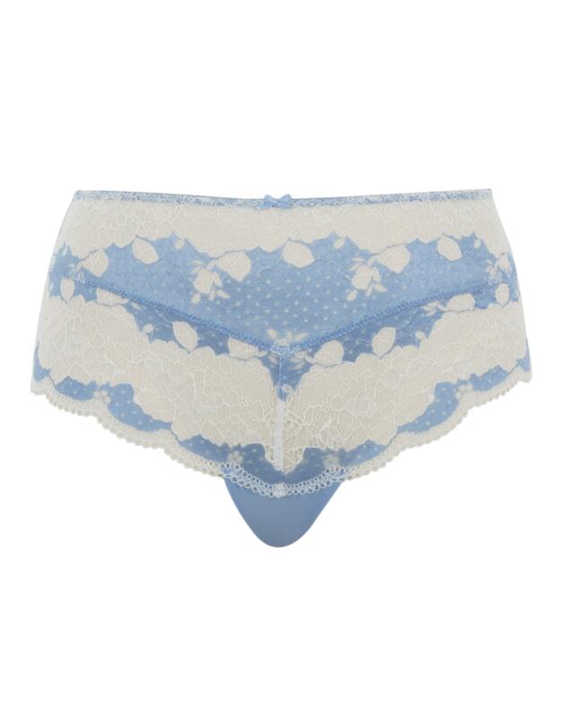 Panache Clara Deep Brief Dusky Blue