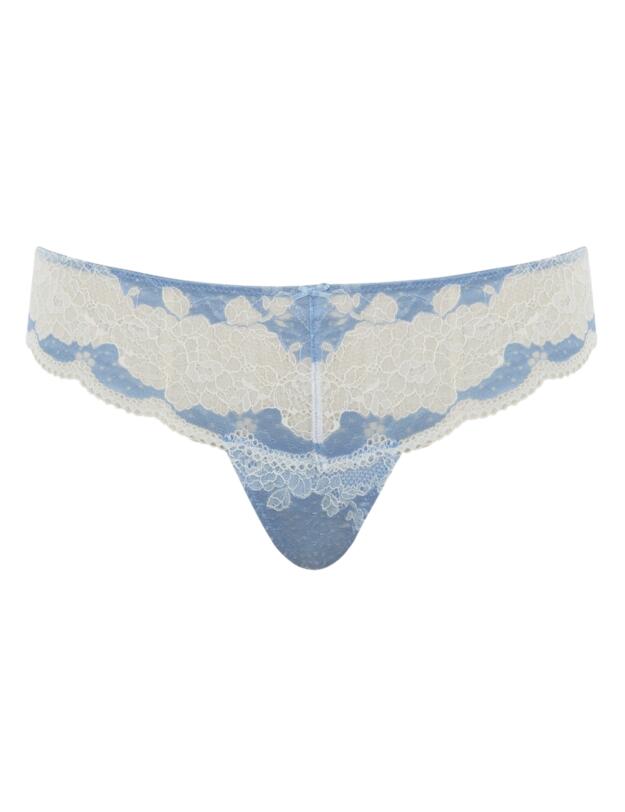 Panache Clara Thong Dusky Blue