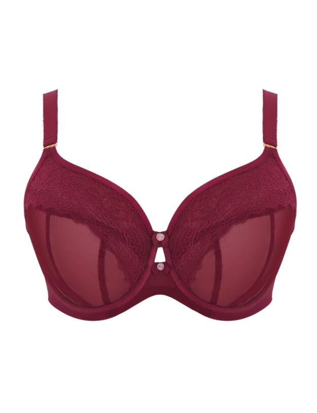 Sculptresse by Panache Natalia Full Cup Bra Bordeaux Red