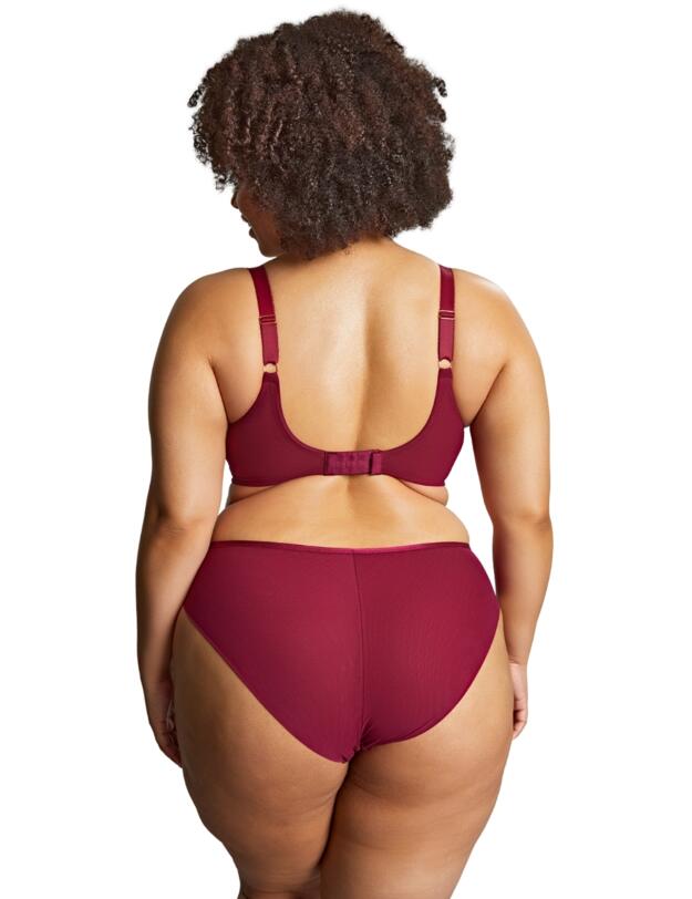 Sculptresse by Panache Natalia Full Cup Bra Bordeaux Red