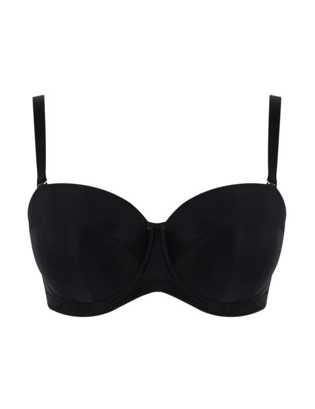 Panache Alice Strapless Bra Black