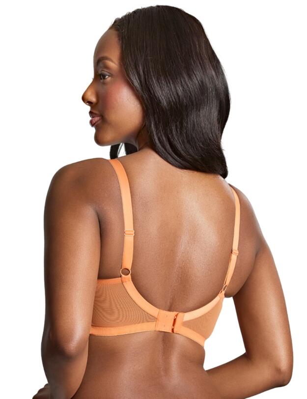 Panache Ana Non-Padded Plunge Bra Peach Melba