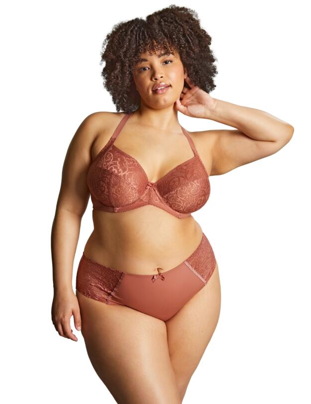 Sculptresse by Panache Estel Plunge Bra Rose Gold