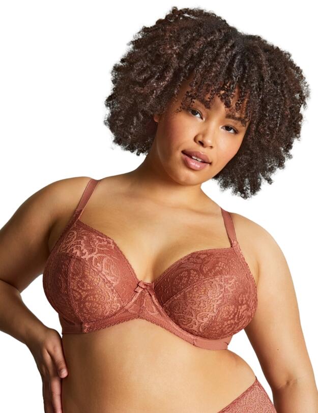 Sculptresse by Panache Estel Plunge Bra Rose Gold