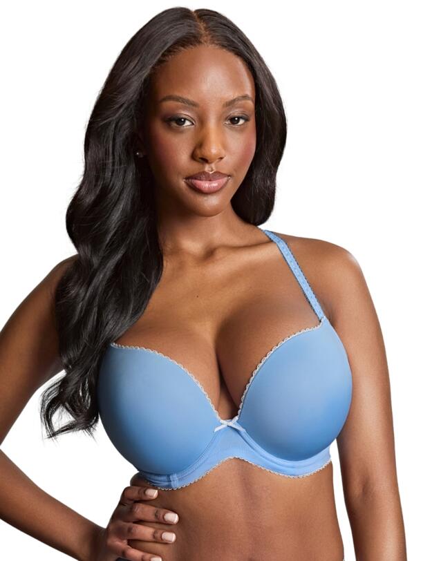 Panache Faith Moulded Plunge Bra Bluebell