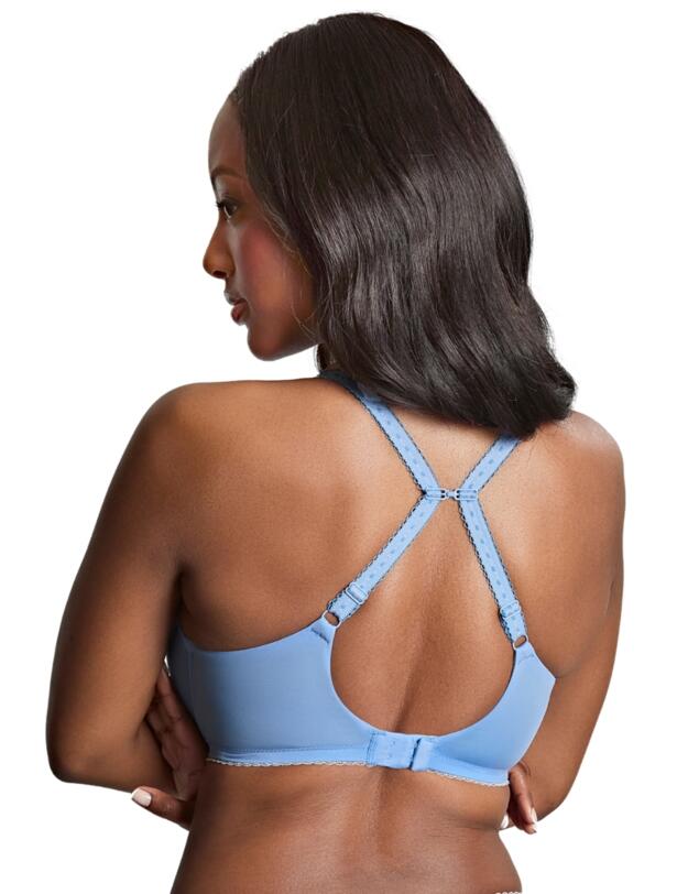 Panache Faith Moulded Plunge Bra Bluebell