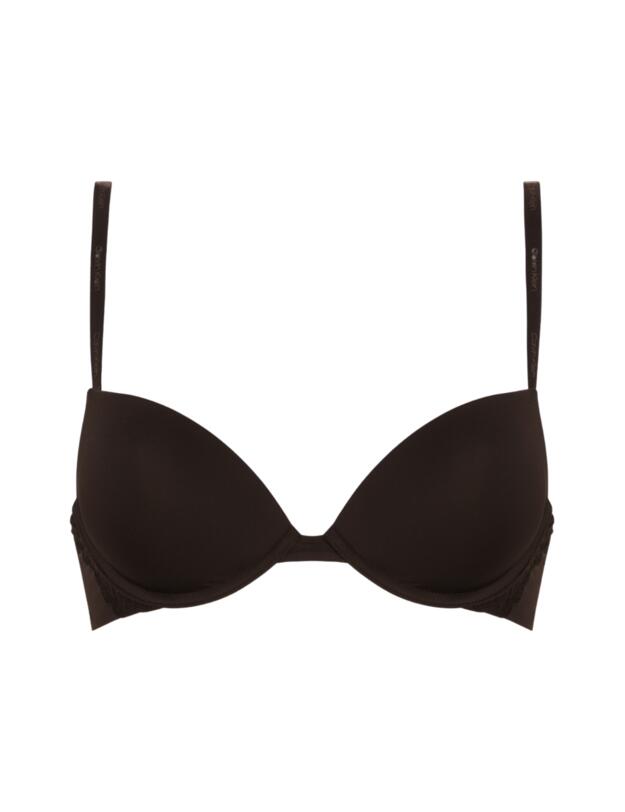 Calvin Klein CK Attraction Push-Up Plunge Bra Black