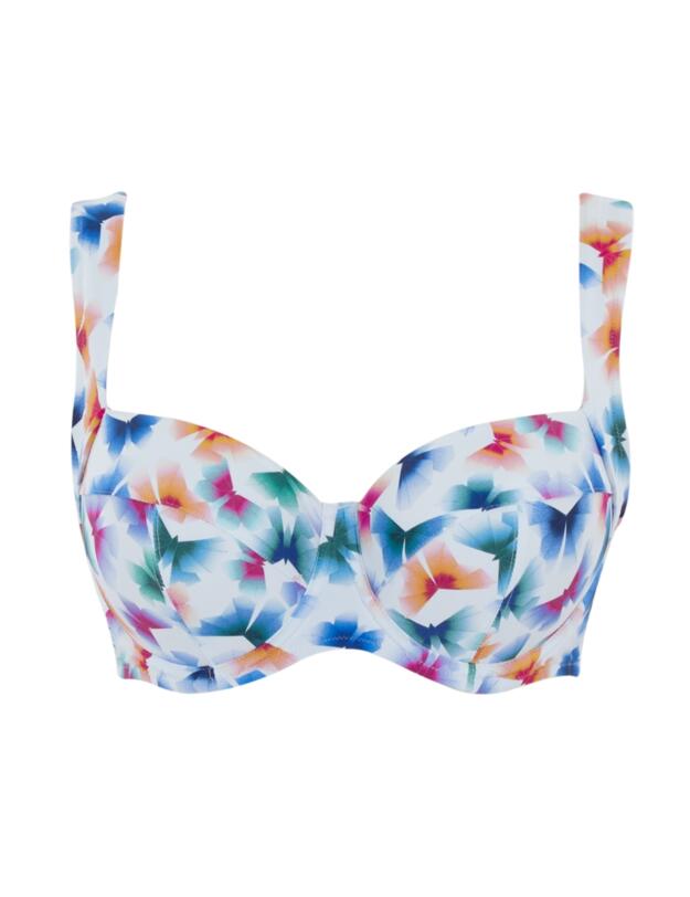 Panache Flutter Olivia Full Cup Bikini Top Flutter Print