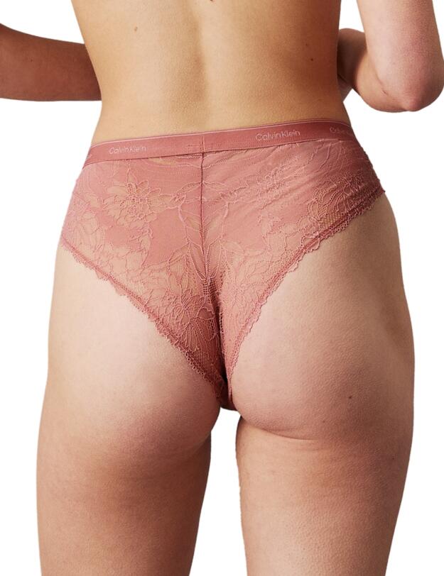 Calvin Klein Modern Lace Tanga Red Grape
