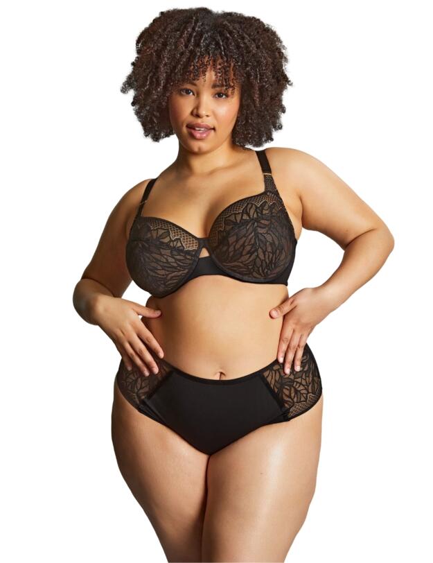 Sculptresse by Panache Sophia Deep Brief Black