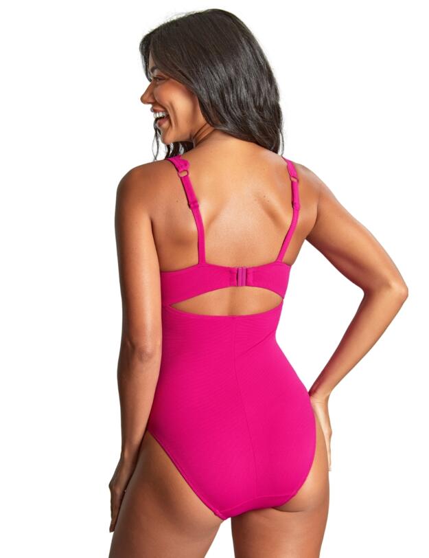 Panache Spirit Rita Plunge Swimsuit Magenta