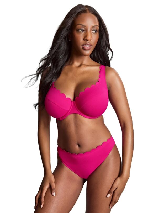 Panache Spirit Lauren Plunge Bikini Top Magenta