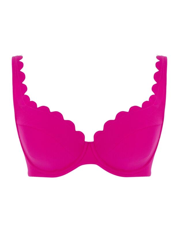 Panache Spirit Lauren Plunge Bikini Top Magenta