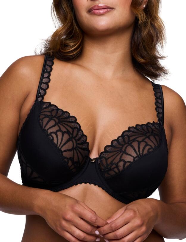 Prima Donna Gallipoli Plunge Bra Black