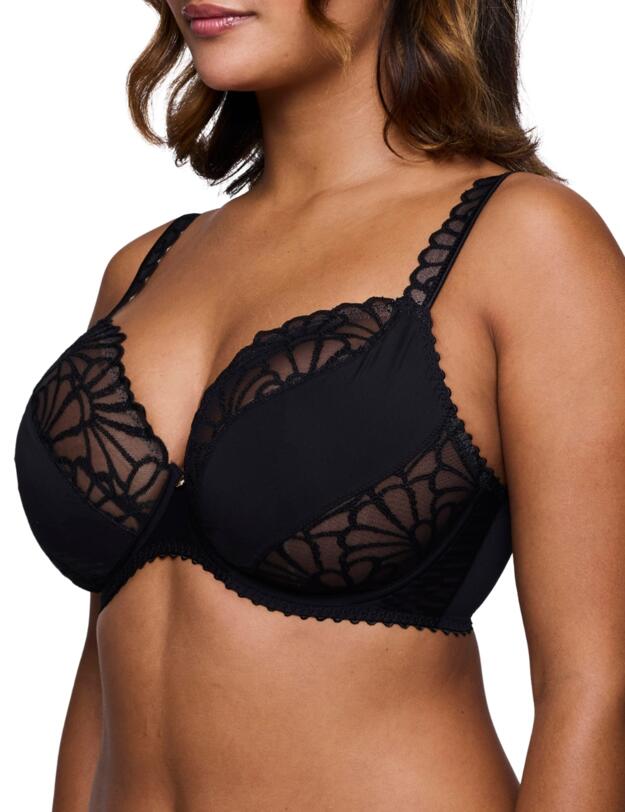 Prima Donna Gallipoli Plunge Bra Black