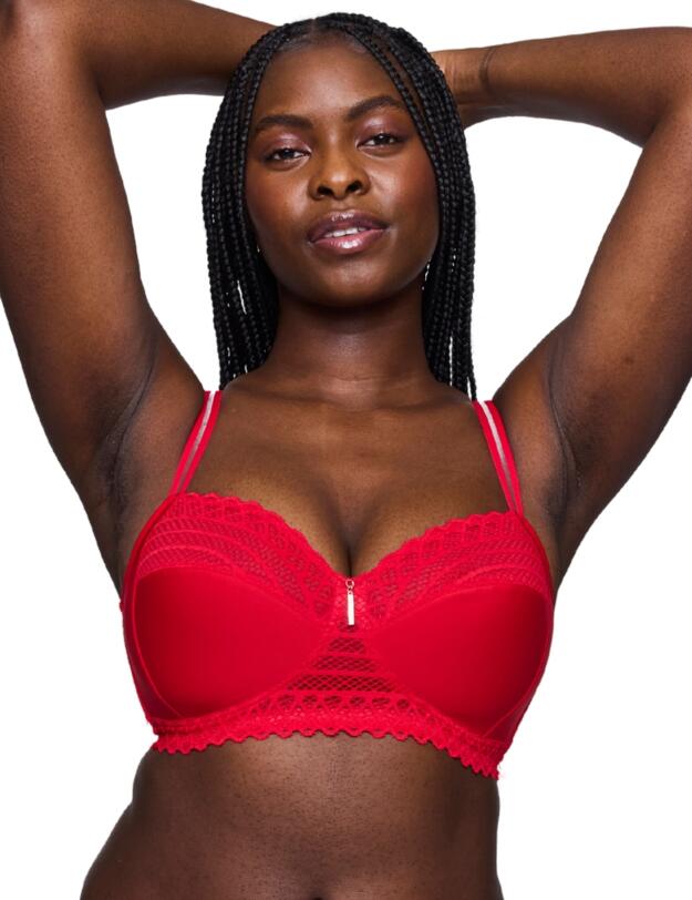 Prima Donna Twist East End Wireless Full Cup Bra True Red