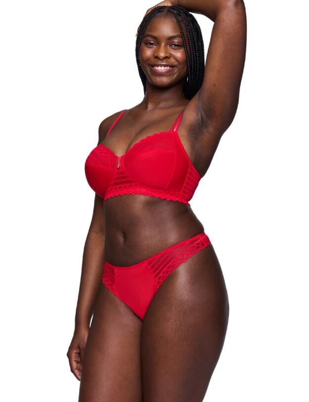 Prima Donna Twist East End Wireless Full Cup Bra True Red
