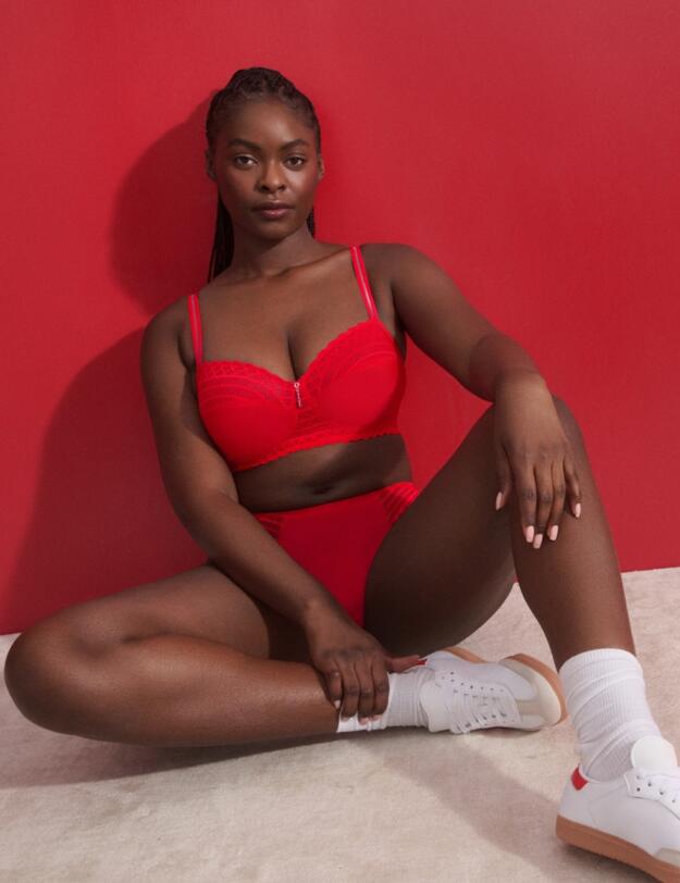 Prima Donna Twist East End Wireless Full Cup Bra True Red