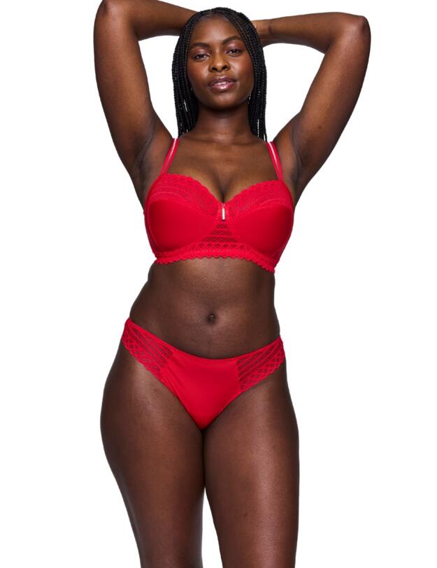 Prima Donna Twist East End Wireless Full Cup Bra True Red