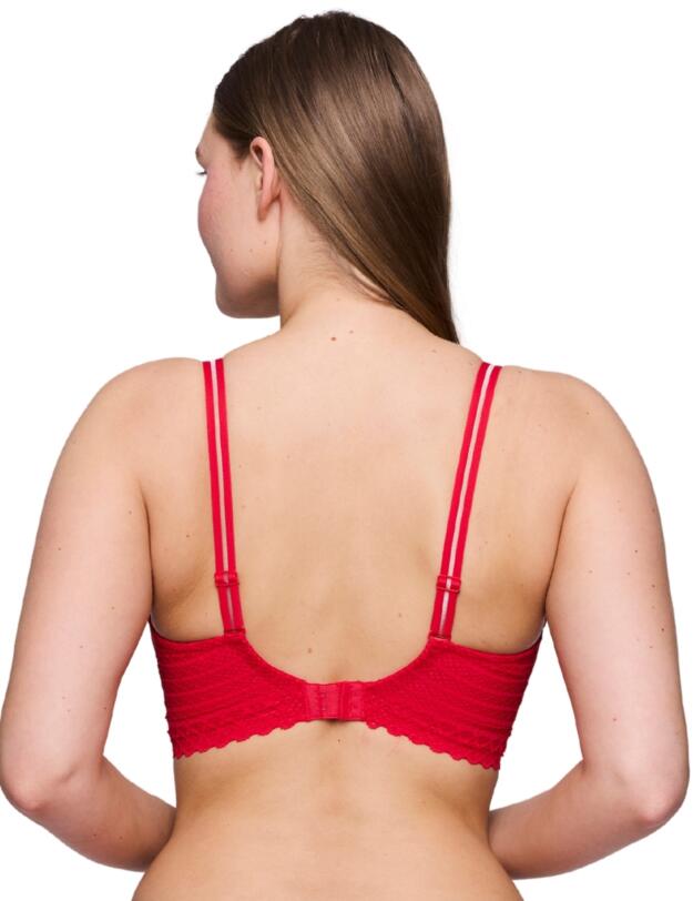 Prima Donna Twist East End Padded Heartshape Bra True Red