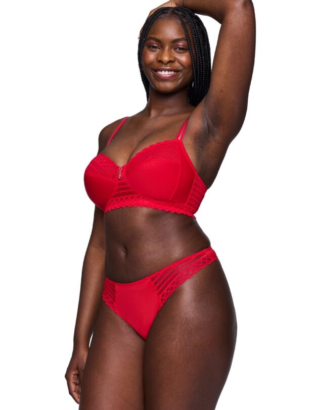 Prima Donna Twist East End Thong True Red
