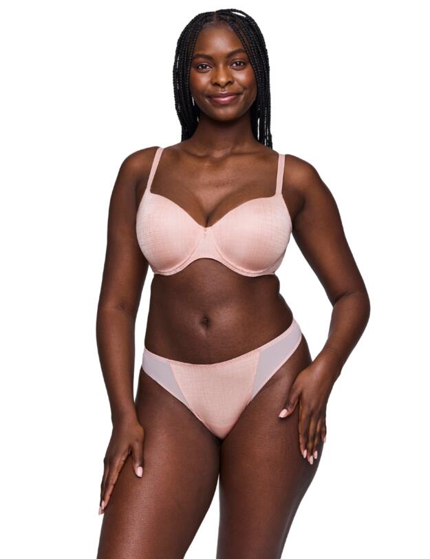 Prima Donna Twist Vennera Padded Heartshape Bra Dusky Pink