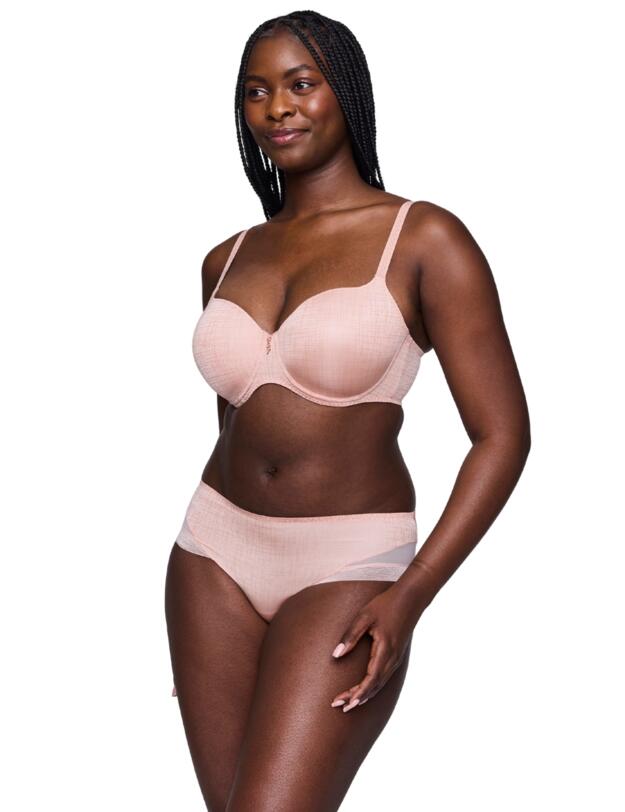 Prima Donna Twist Vennera Padded Heartshape Bra Dusky Pink