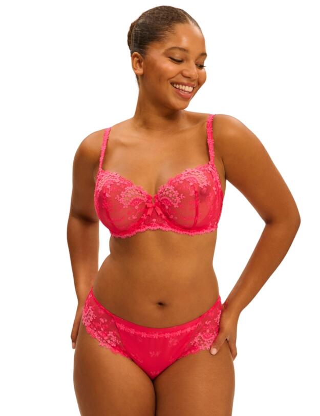 Simone Perele Wish Half Cup Bra Fabulous Pink 