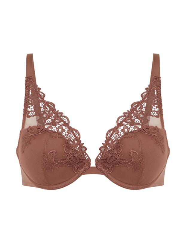 Simone Perele Saga Push-Up Bra Tender Brown 