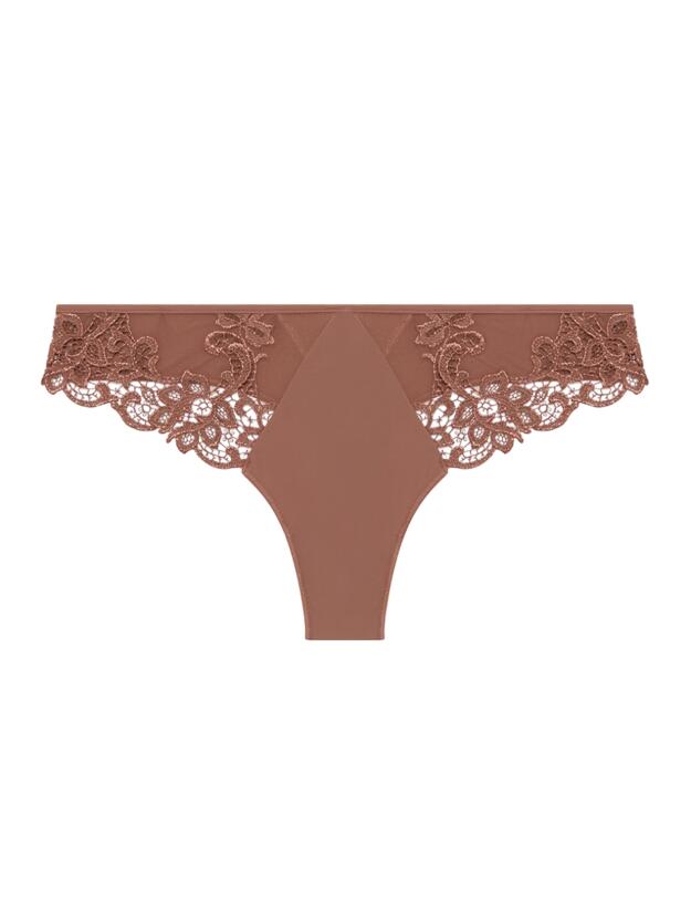 Simone Perele Saga Thong Tender Brown 