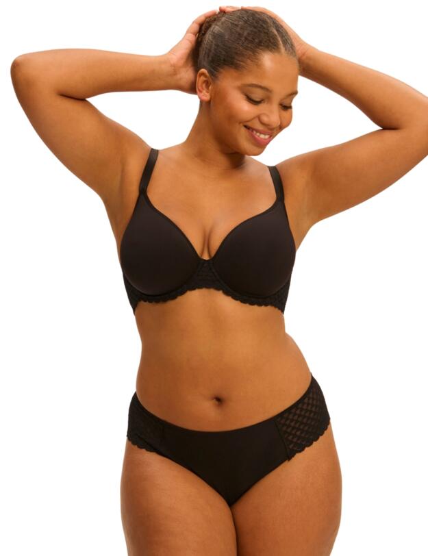 Simone Perele Subtile Plunge Spacer Bra Black 
