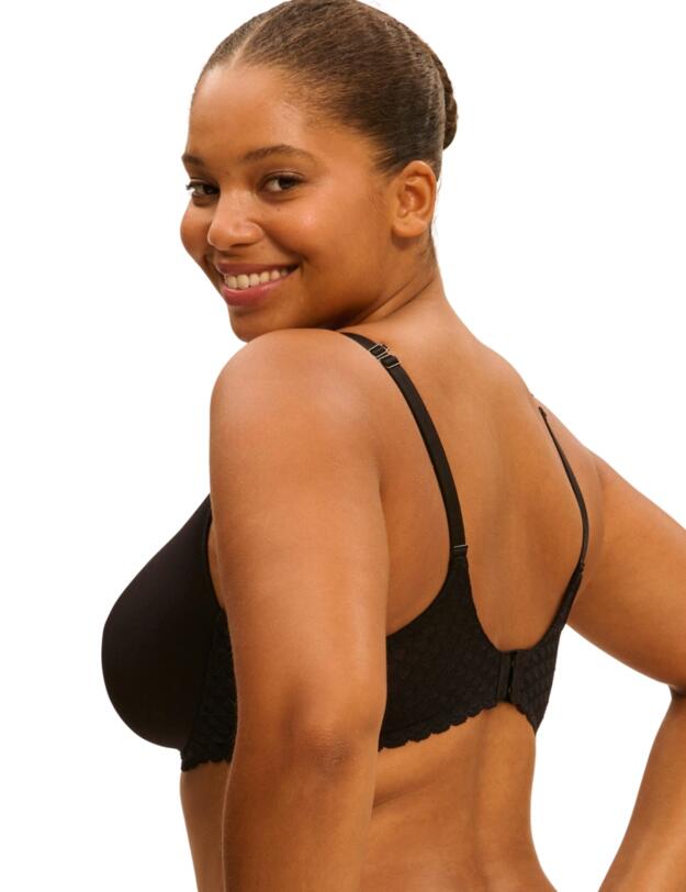 Simone Perele Subtile Plunge Spacer Bra Black 
