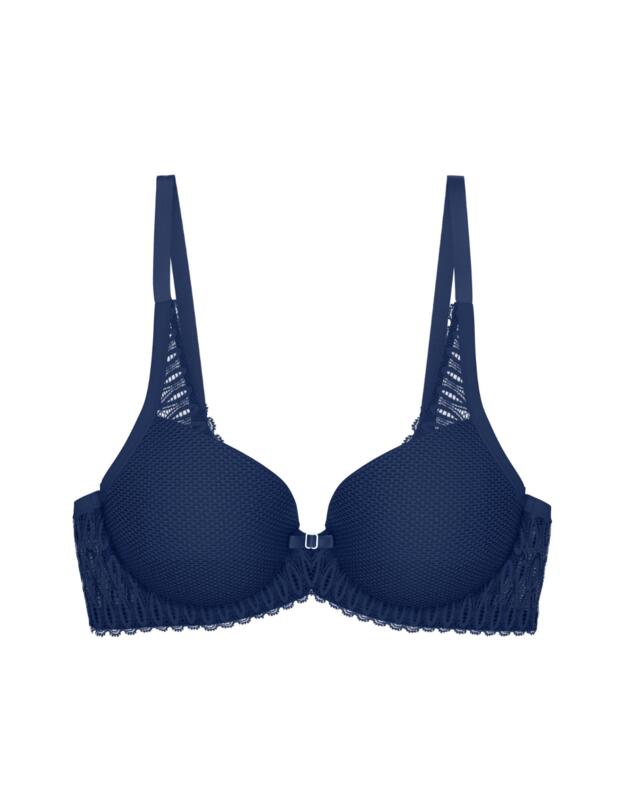Triumph Aura Spotlight Plunge Bra Deep Water