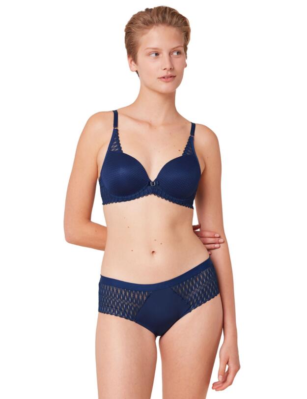 Triumph Aura Spotlight Plunge Bra Deep Water