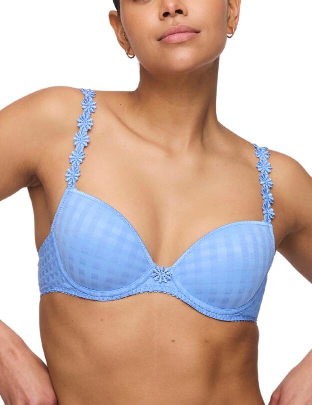 Marie Jo Avero Padded Plunge Bra Santorini Blue