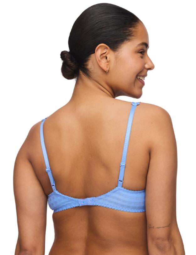 Marie Jo Avero Padded Plunge Bra Santorini Blue