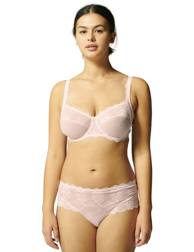 Simone Perele Reve Squared Neckline Full Cup Bra Sakura Pink